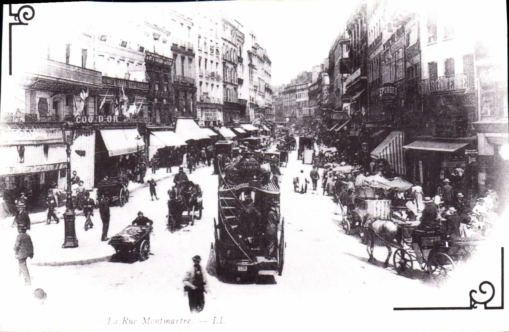 REPRO La Rue Montmartre 