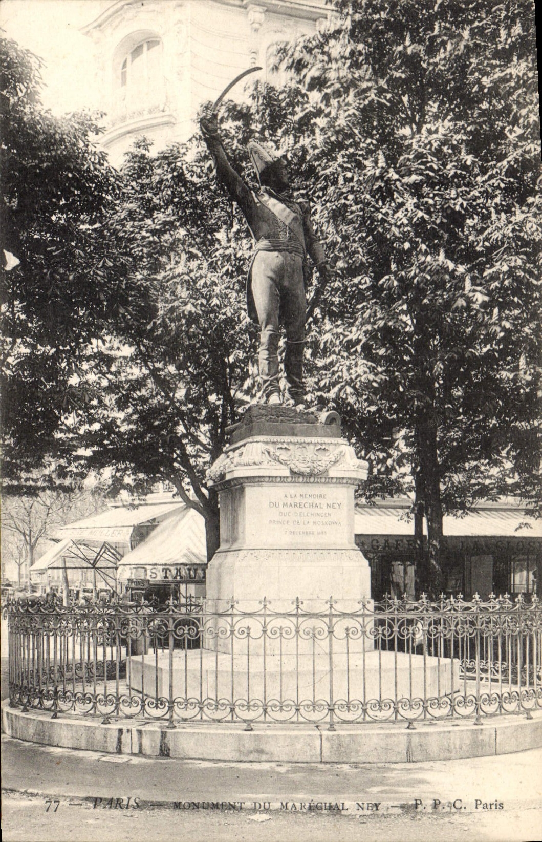 CPA Paris Monument du Marechal