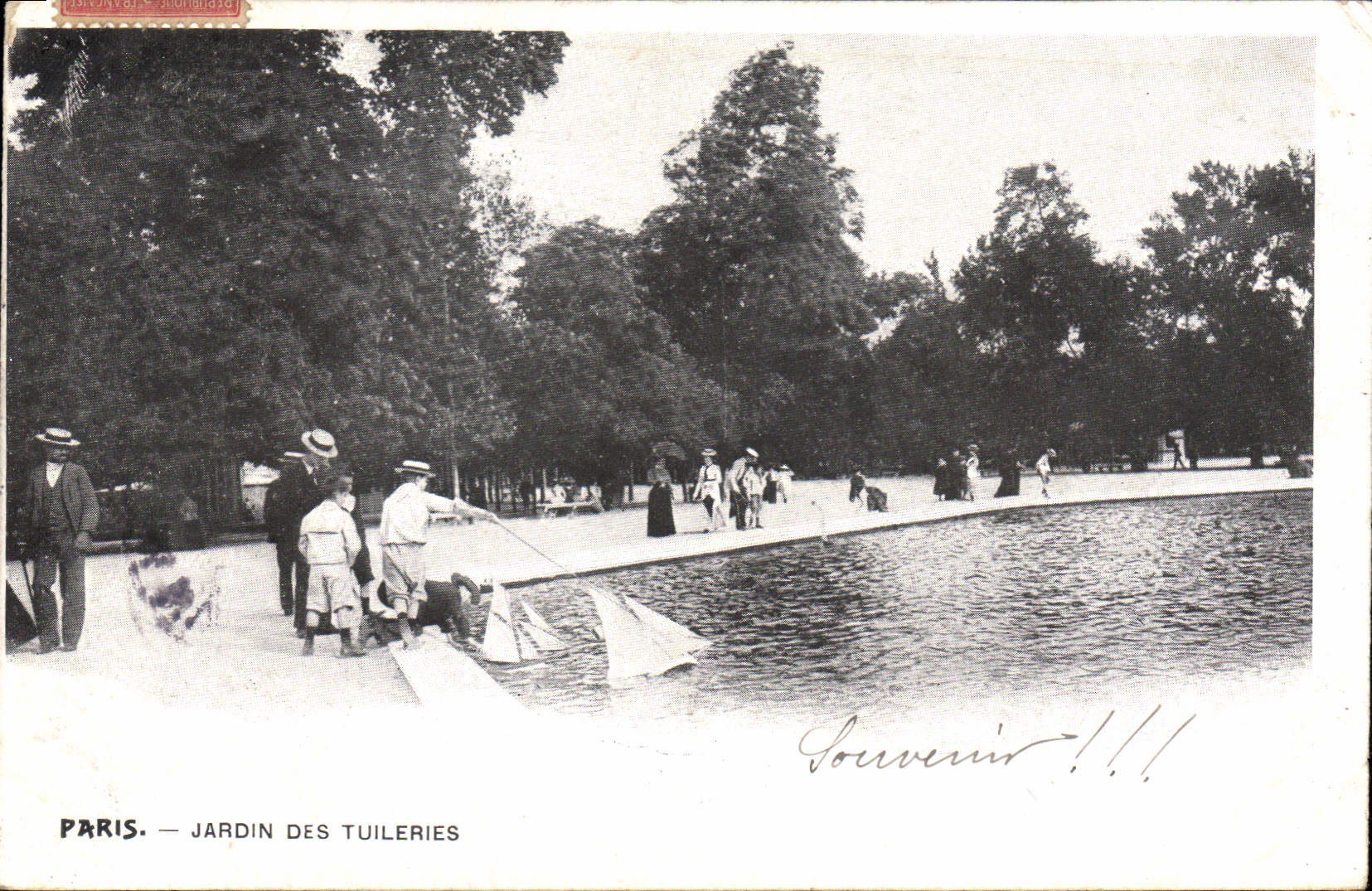 CPA Paris Jardin des Tuileries 