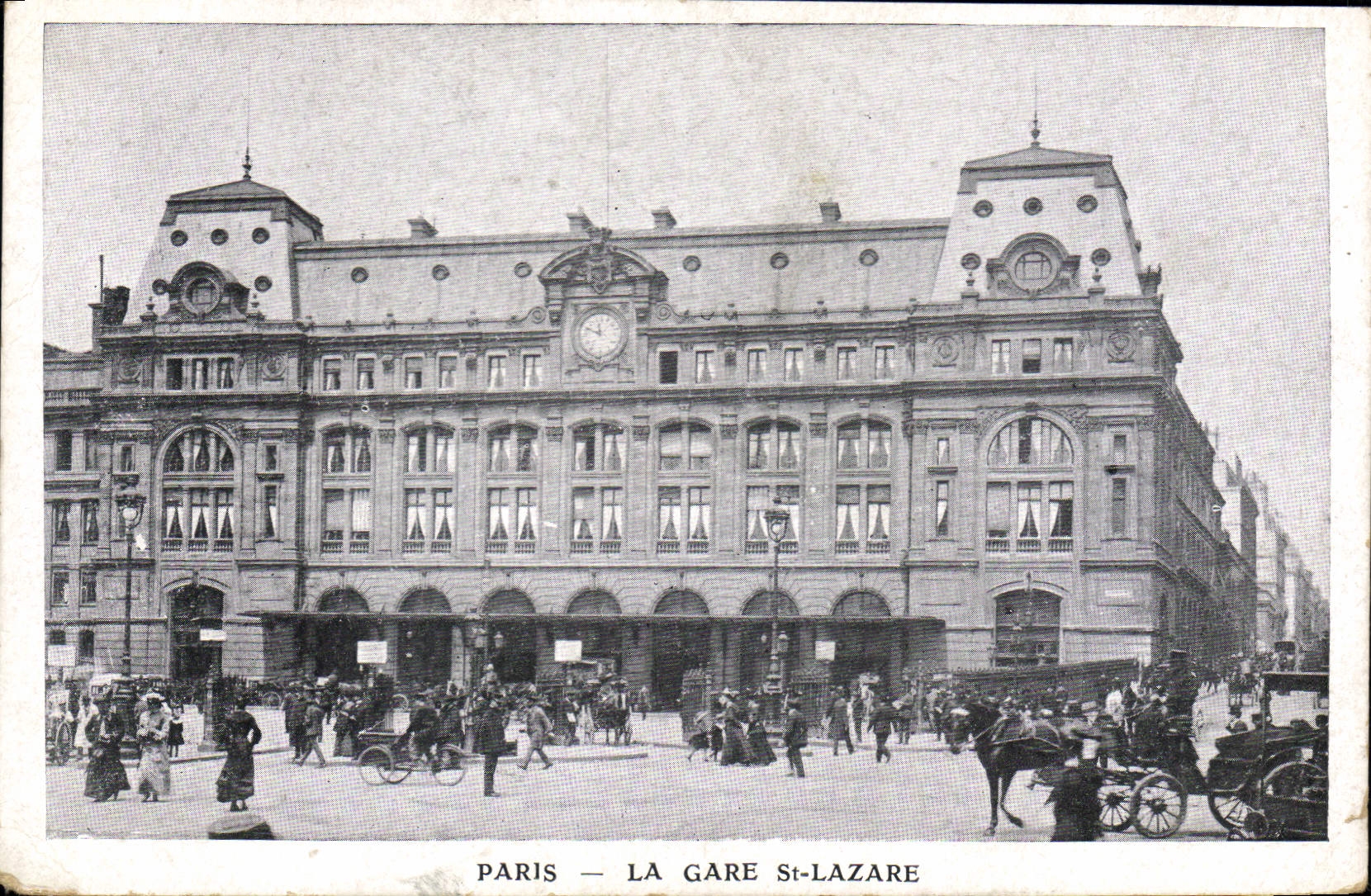 CPA Paris La Gare St Lazare