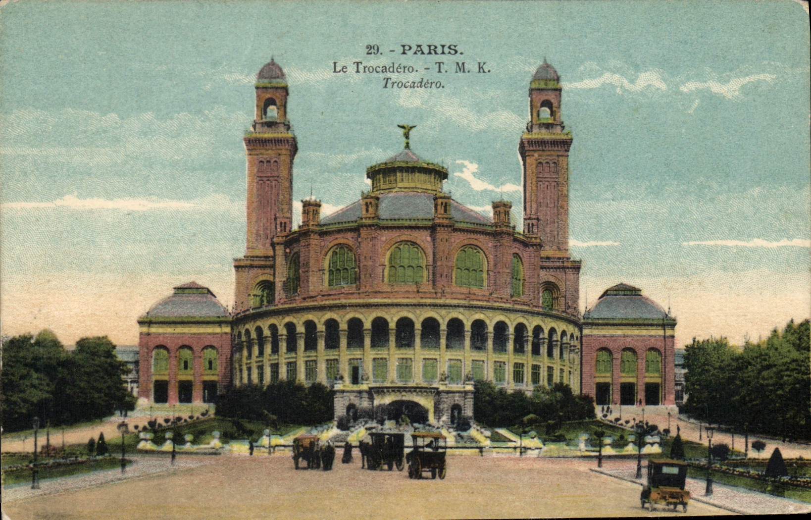 CPA Paris Le Trocadero 