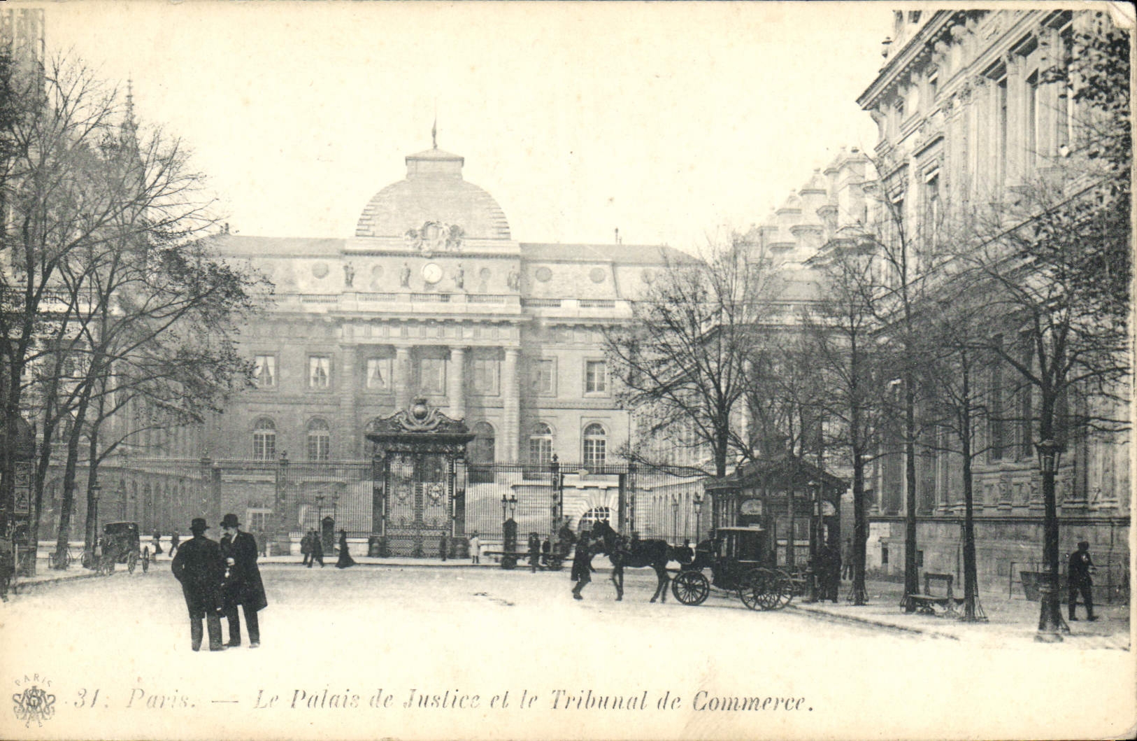 CPA Paris Le Palais de Justice et le Tribunal de Commerce 