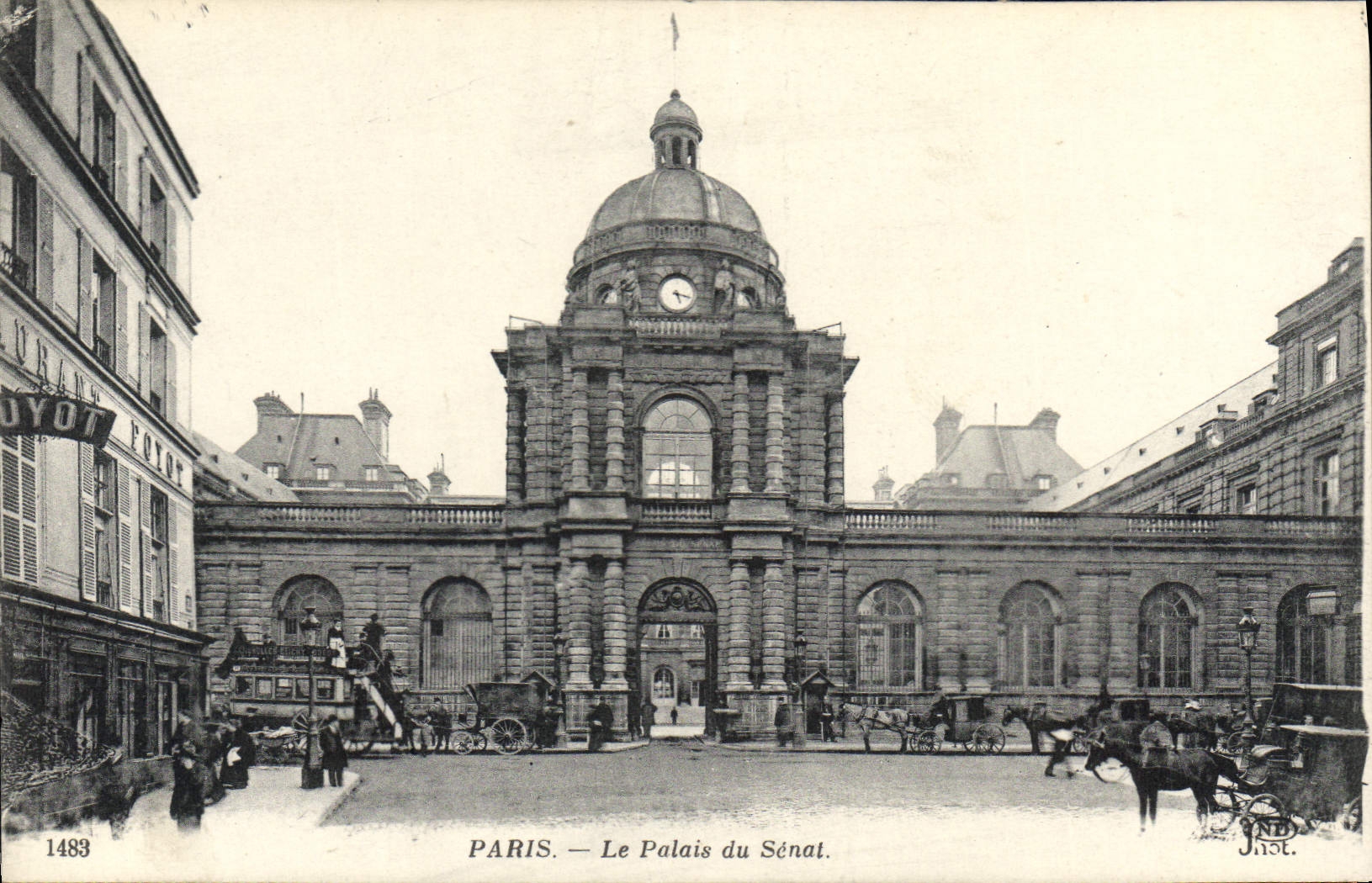 CPA Paris Le Palais du Senat 