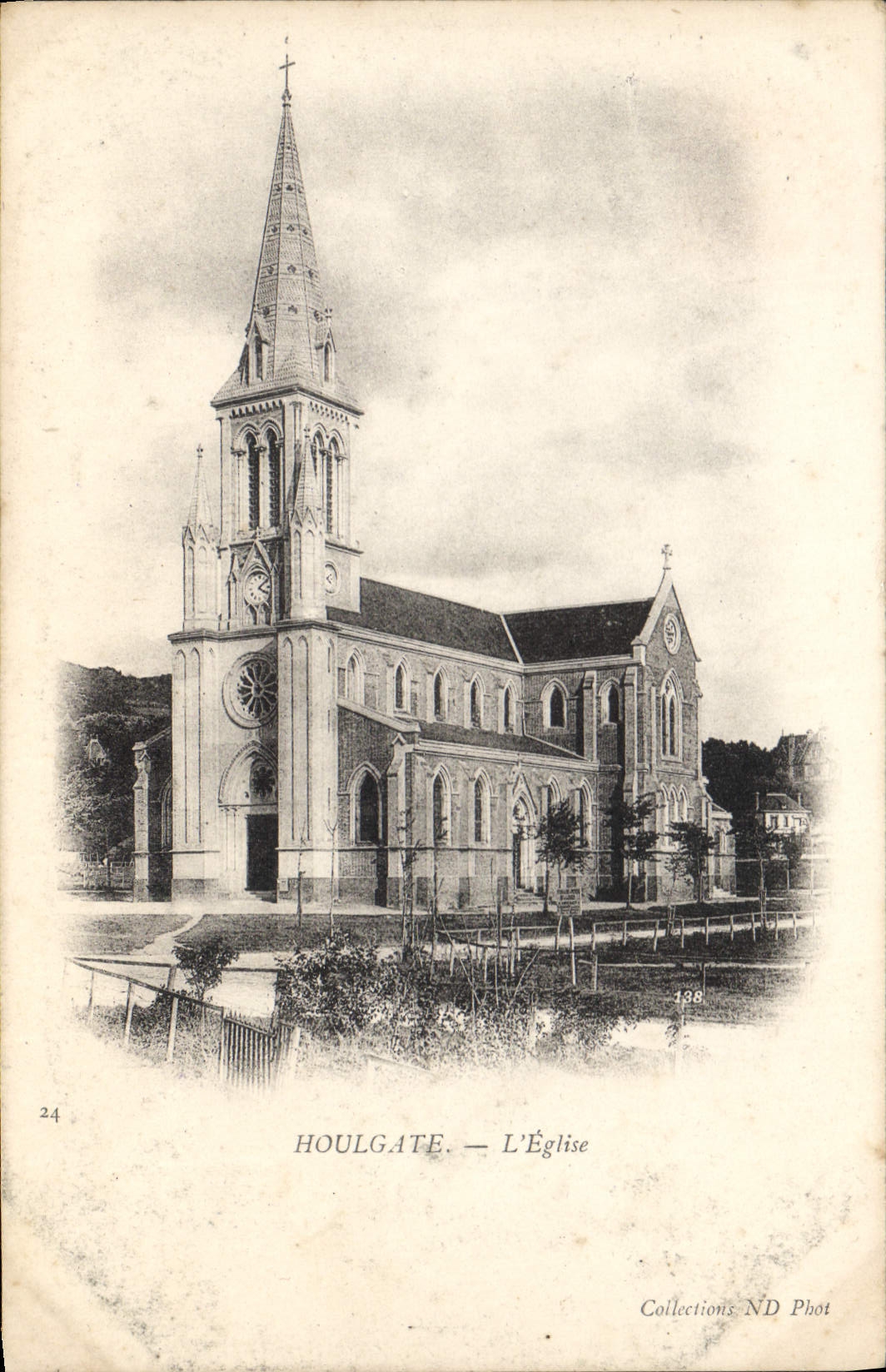 CPA Houlgate L'Eglise 