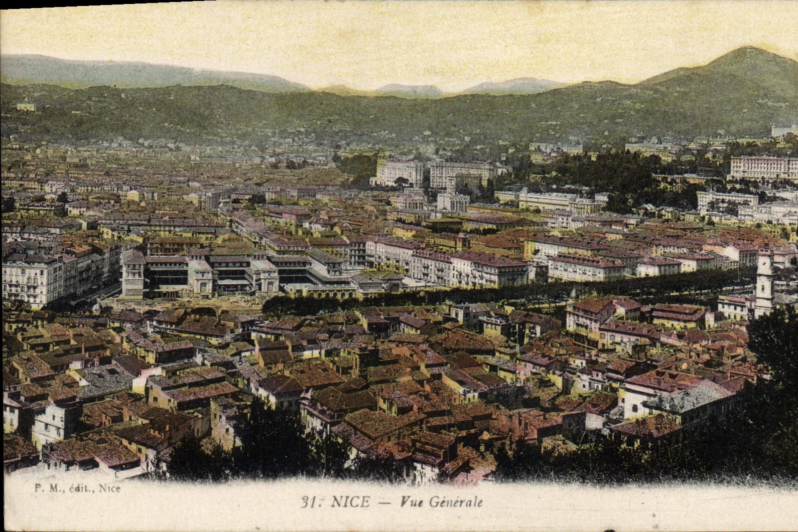 CPA Nice vue generale 