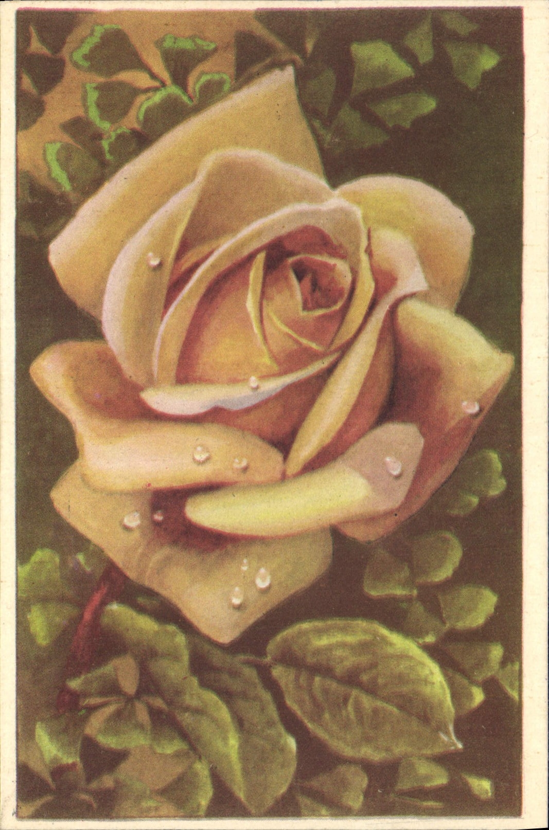 CPA Fantaisie Fleurs