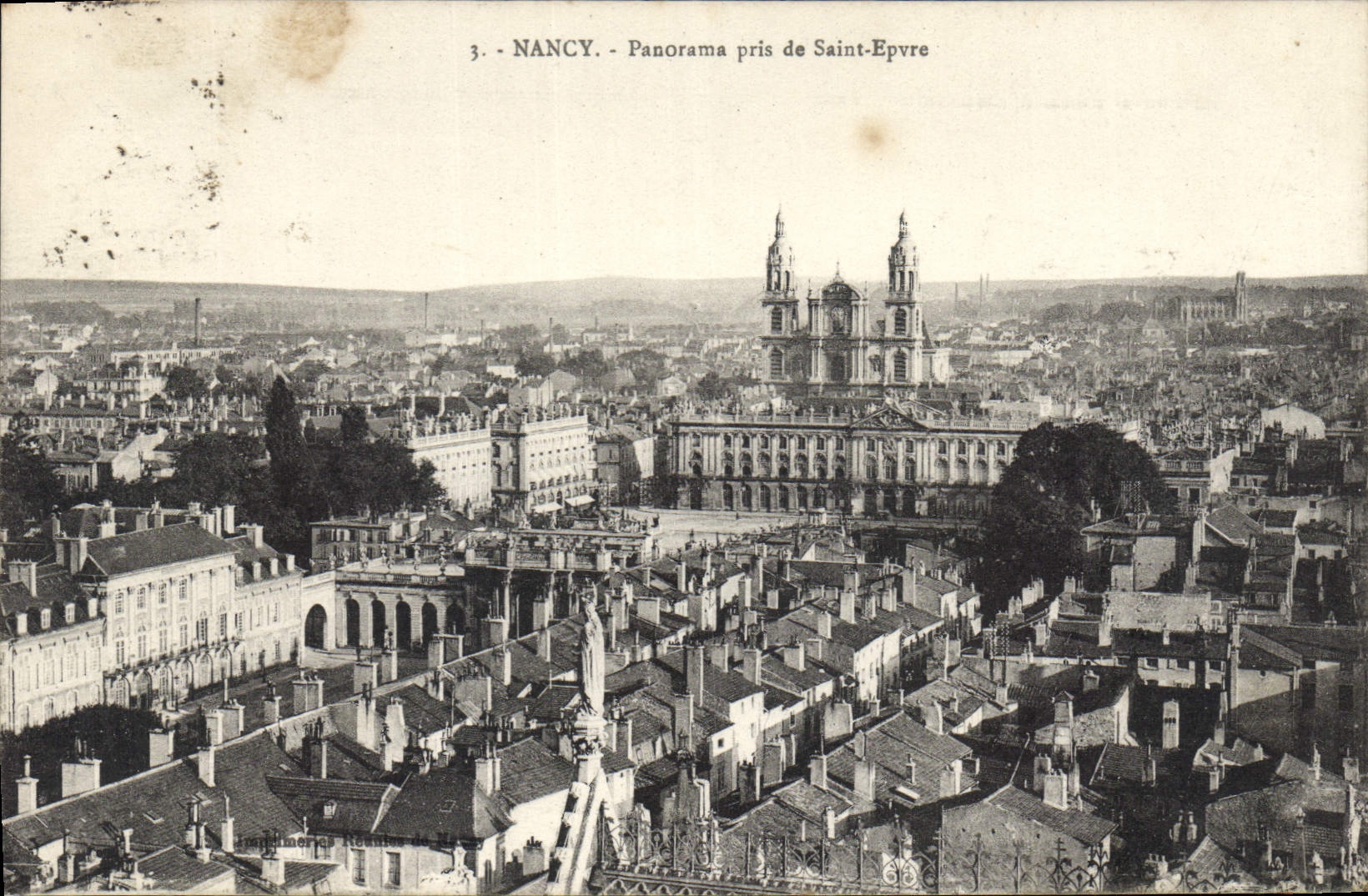 CPA Nancy Panorama pris de Saint Epvre 