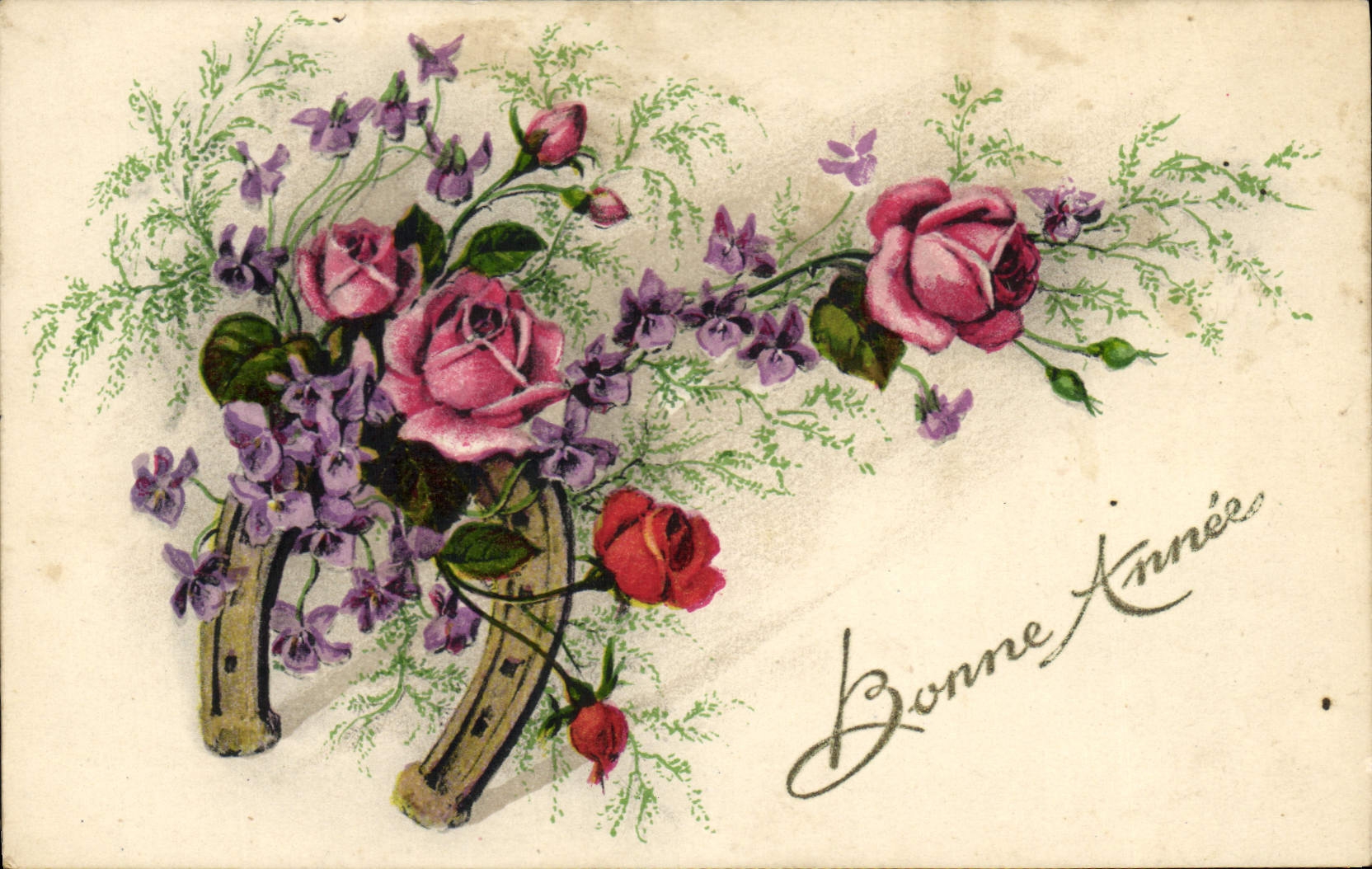 CPA Bonne Annee 