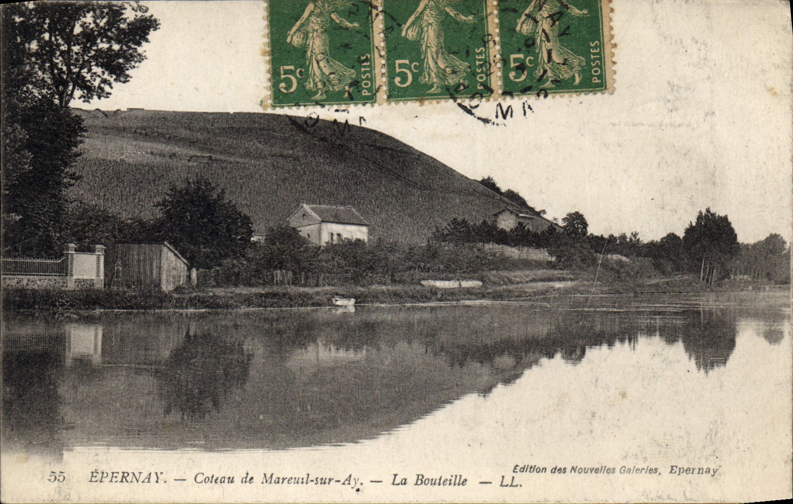 CPA Epernay Coteau de Mareuil sur Ay la Bouteille