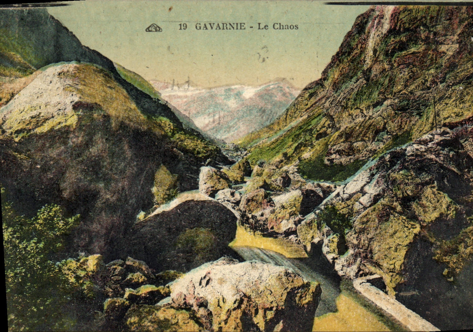 CPA Gavarnie le Chaos 