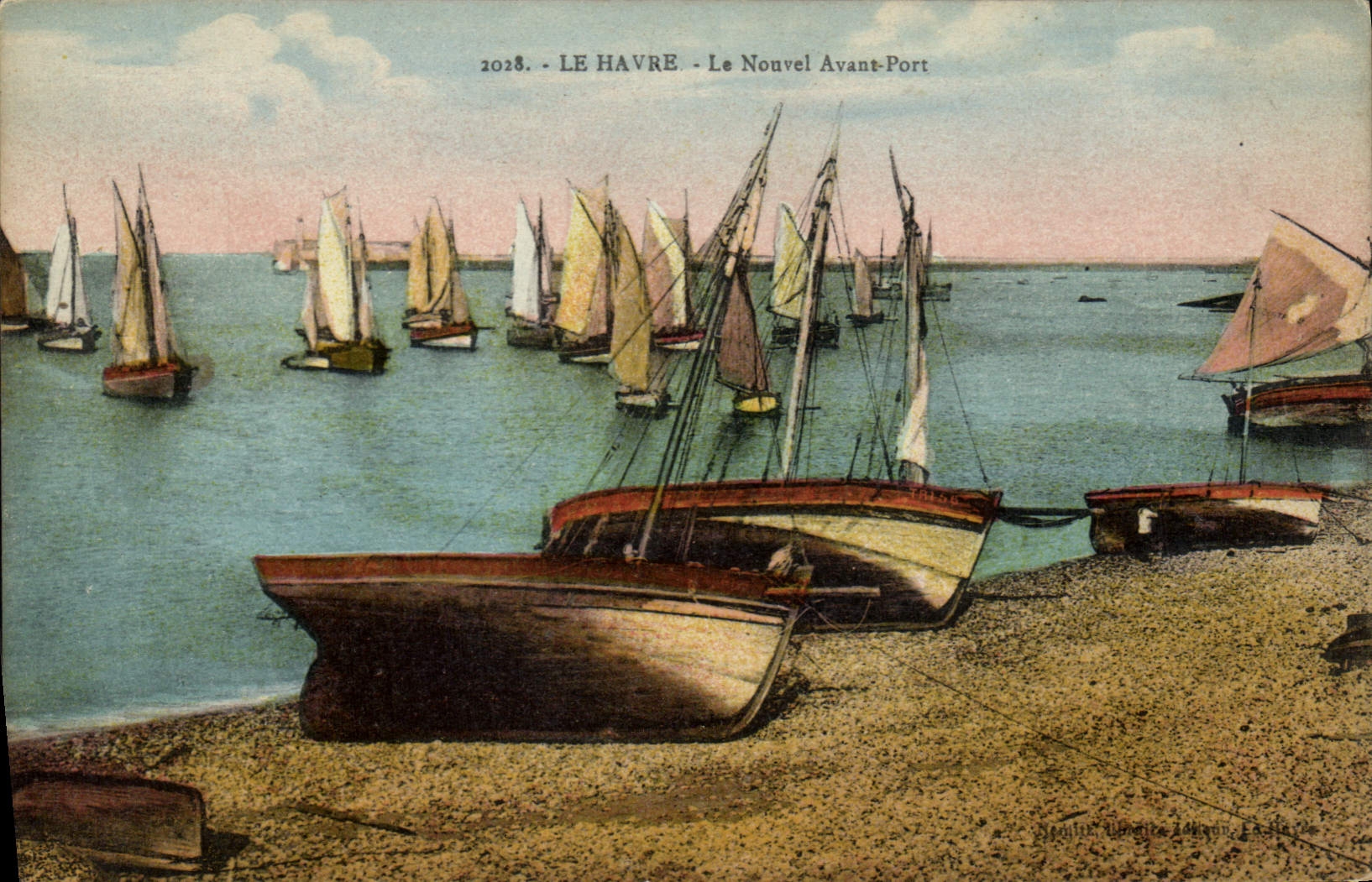 CPA Le Havre le Nouvel Avant Port Bateaux
