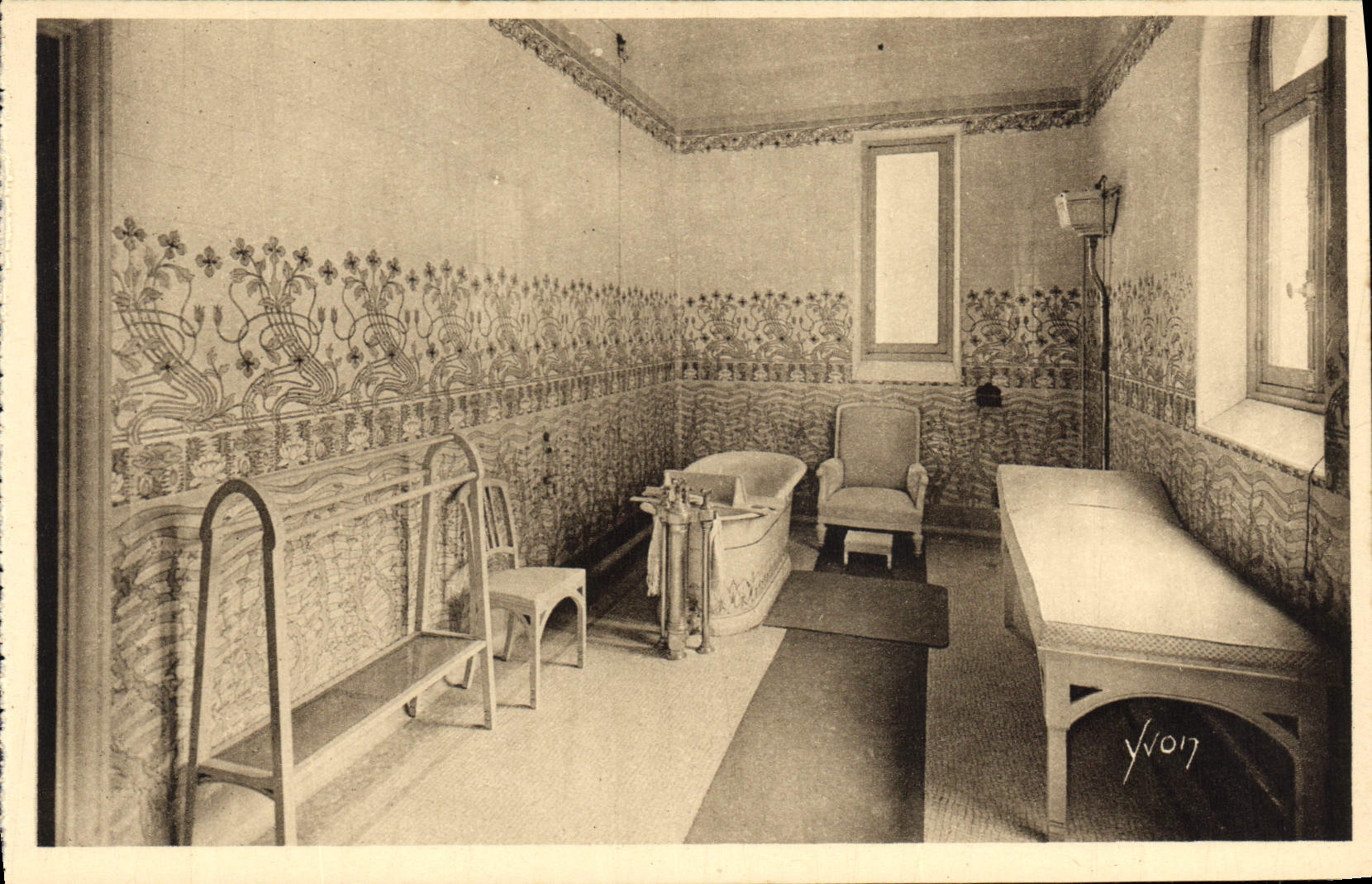 CPA Vichy Allier Une Salle de Bains de l'Etablissement Thermal 