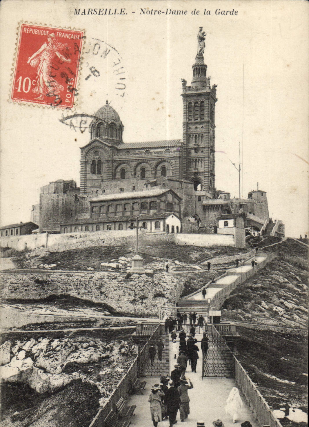 CPA Marseille Notre Dame de la Garde 