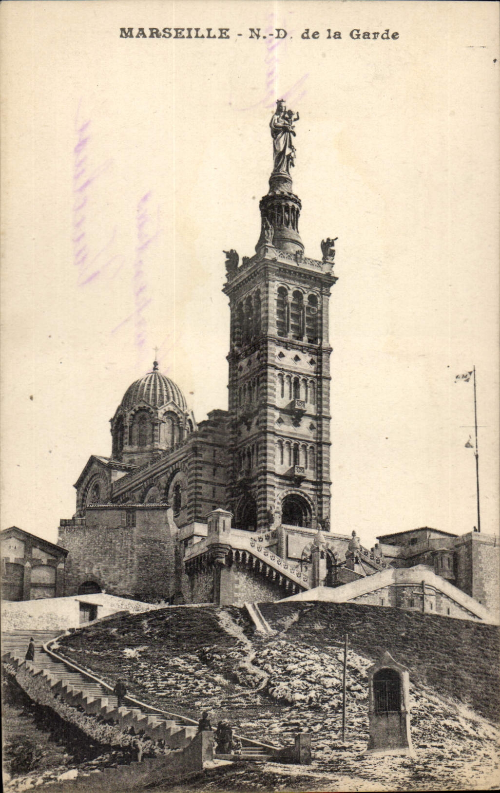 CPA Marseille N D de la Garde 