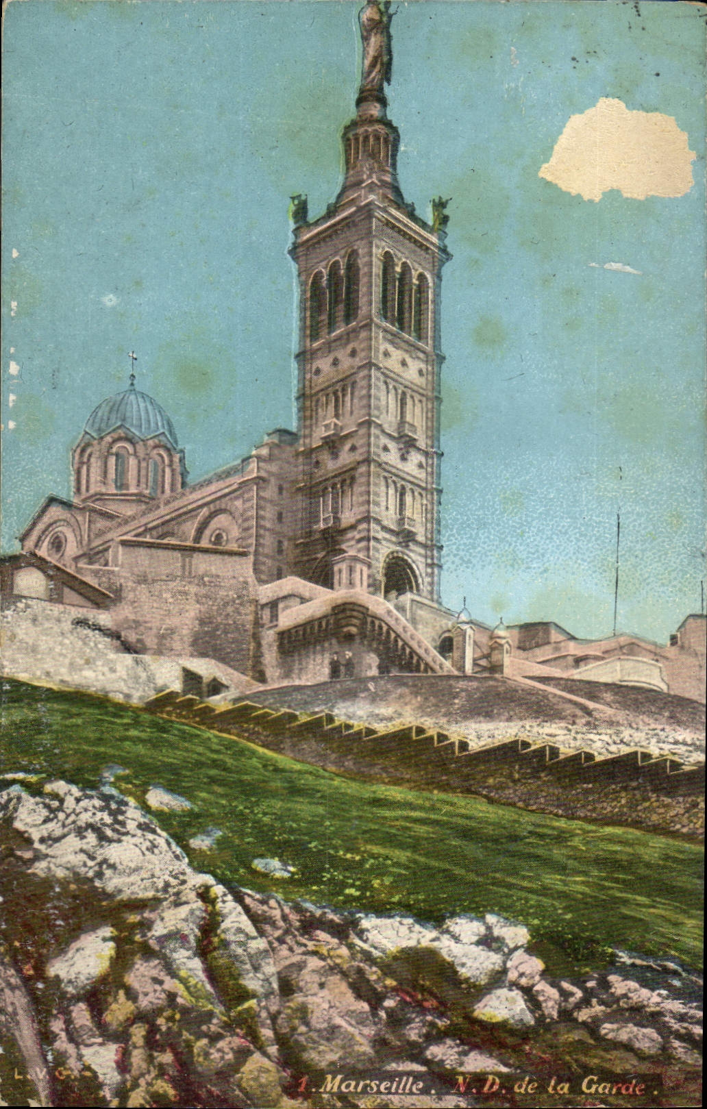 CPA Marseille N D de la de 