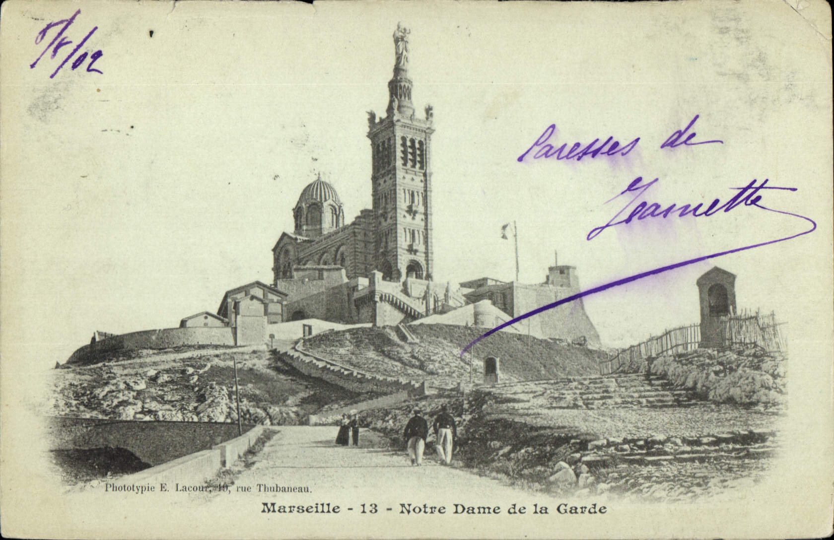 CPA Marseille Notre Dame de la Garde 