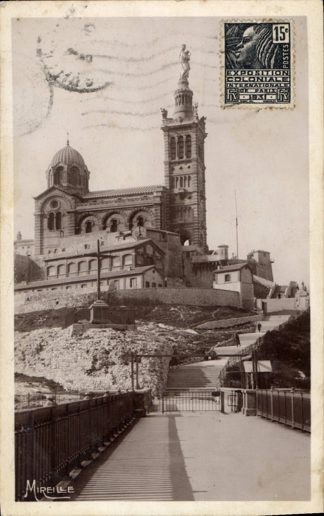 CPA Marseille Notre Dame de la Garde 