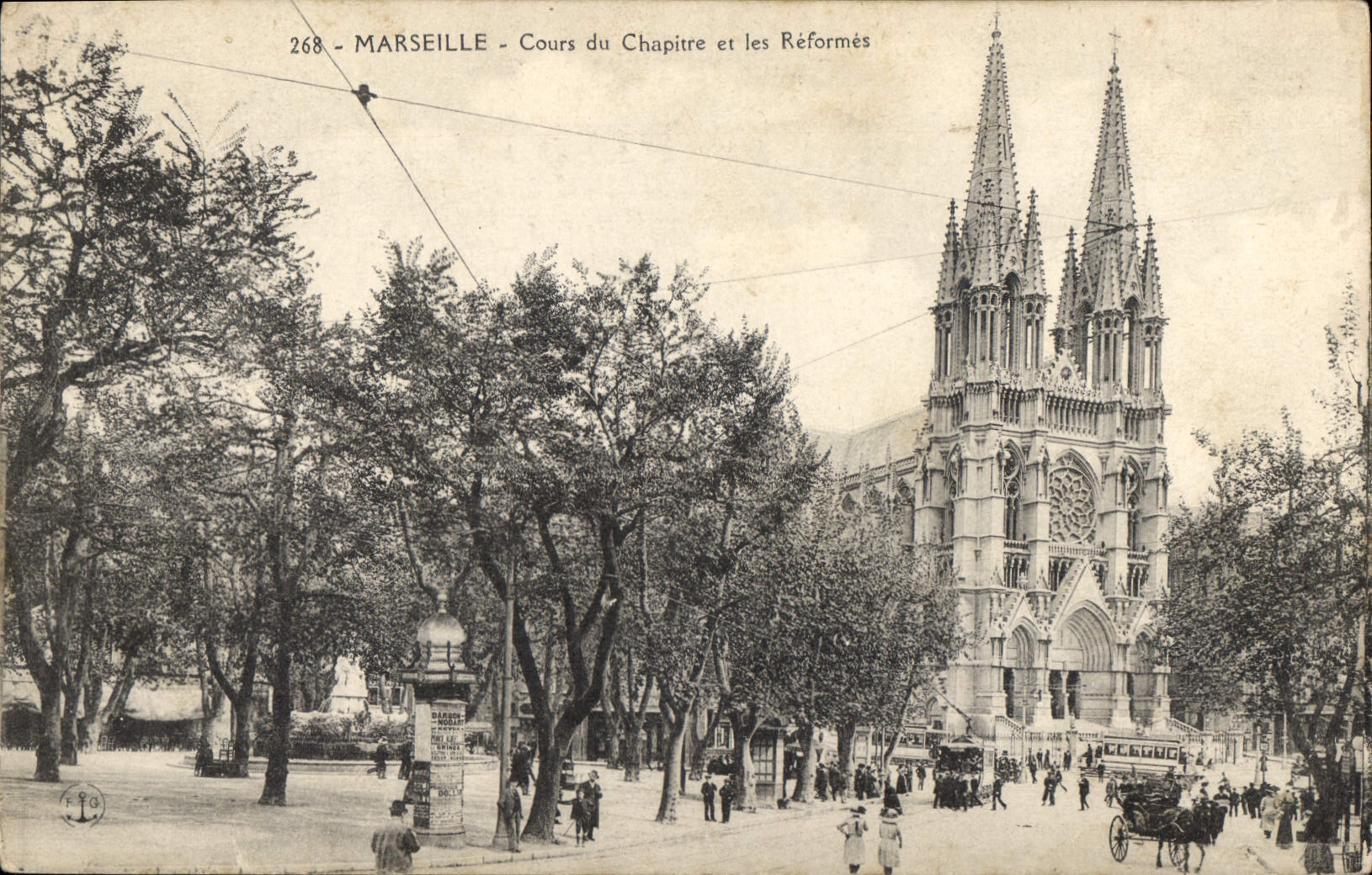 CPA Marseille Cours du Chapitre et les Reformes 