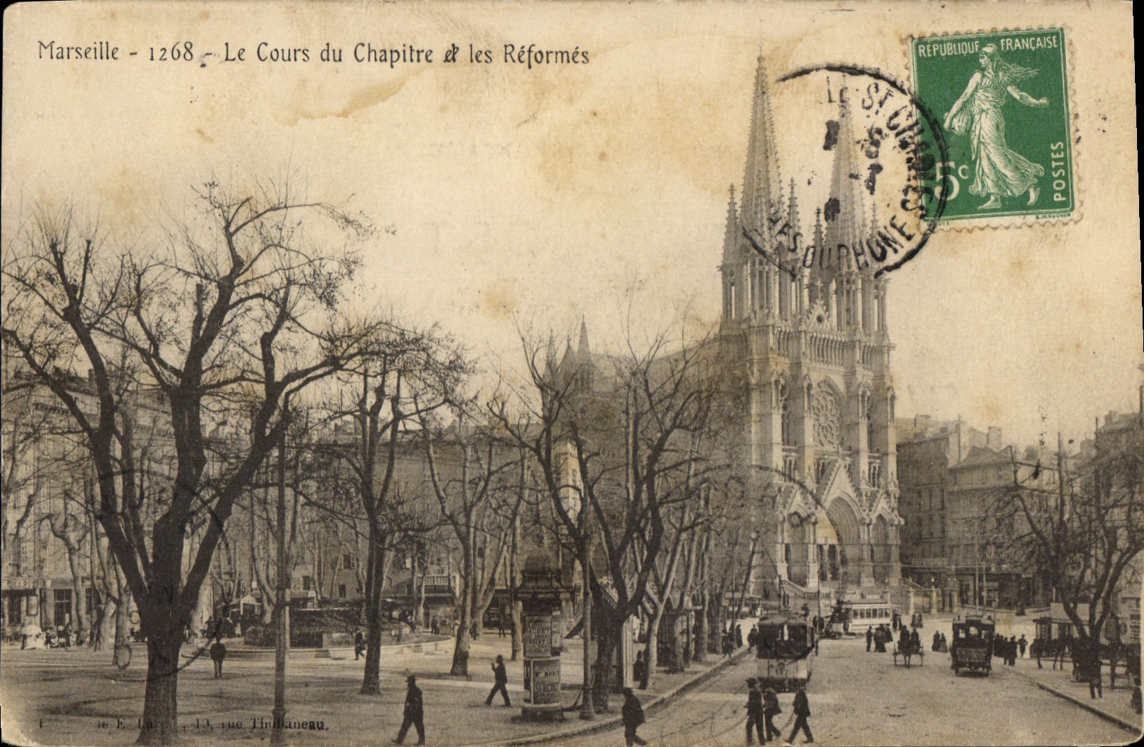 CPA Marseille Le Cours du Chapitre et les Reformes 