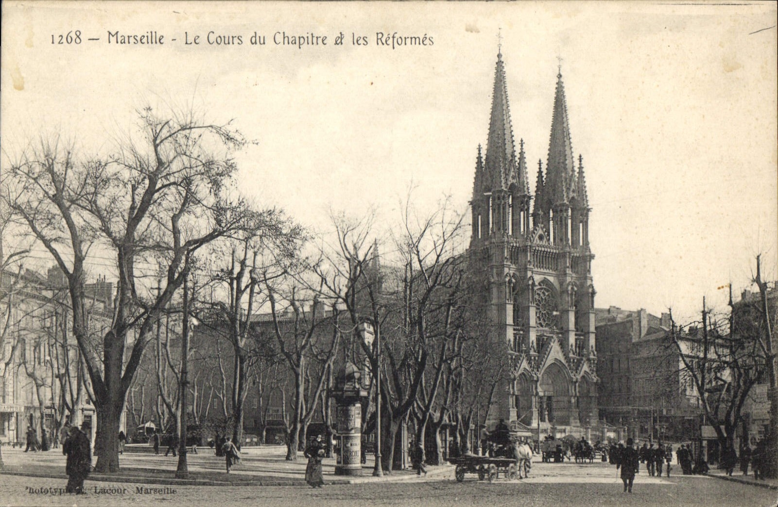 CPA Marseille Le Cours du Chapitre et les Reformes 