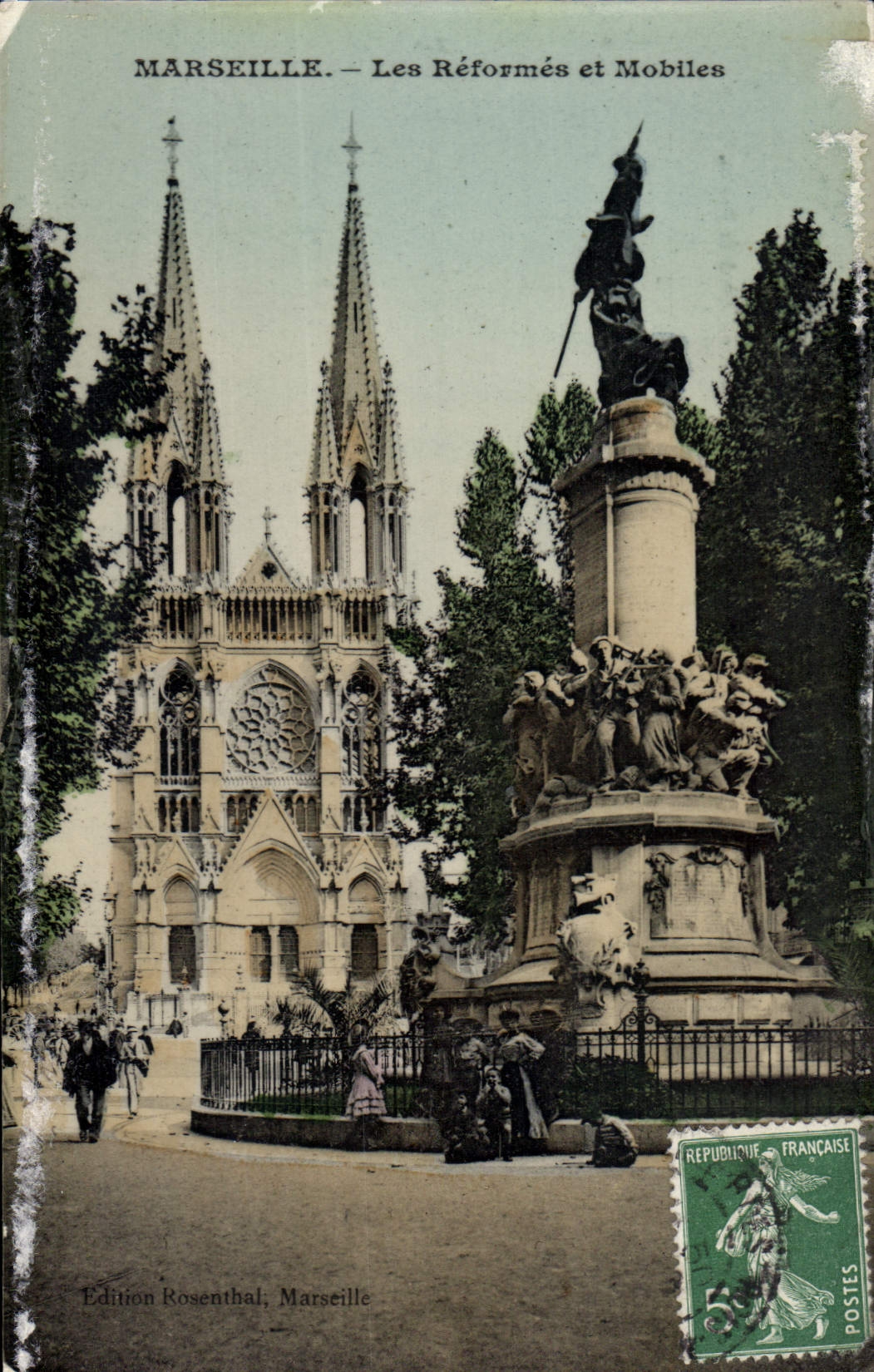 CPA Marseille Les Reformes et Mobiles 