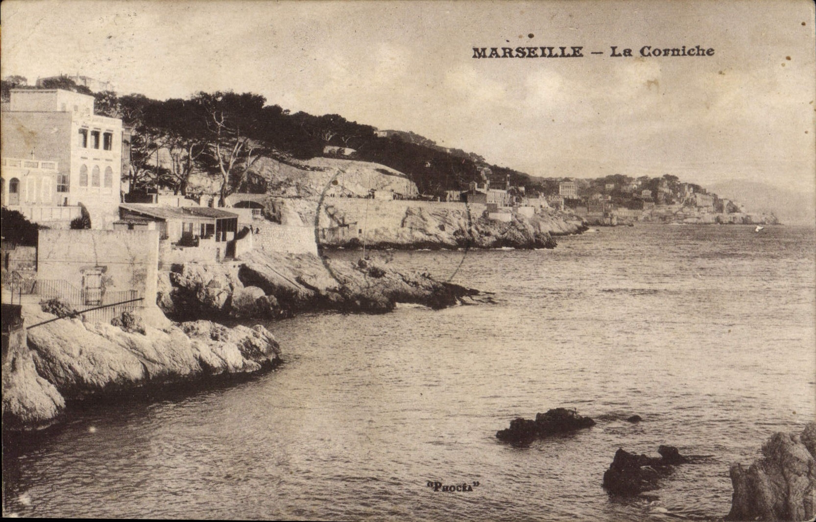 CPA Marseille La Corniche 