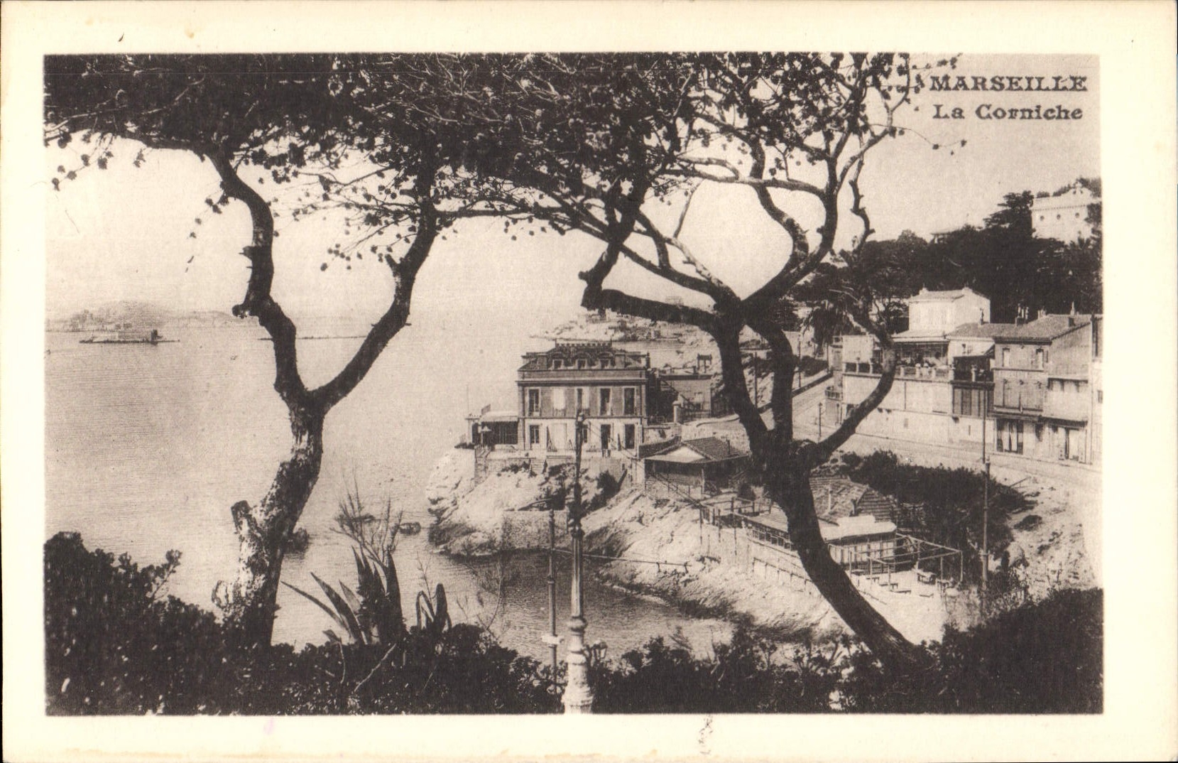 CPA Marseille La Corniche 