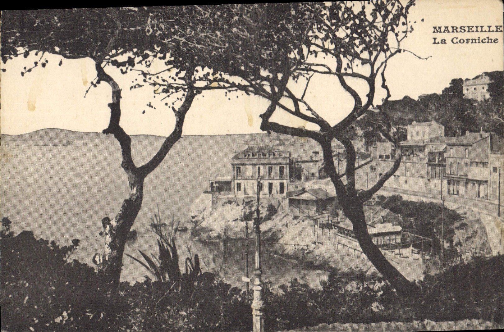 CPA Marseille La Corniche 
