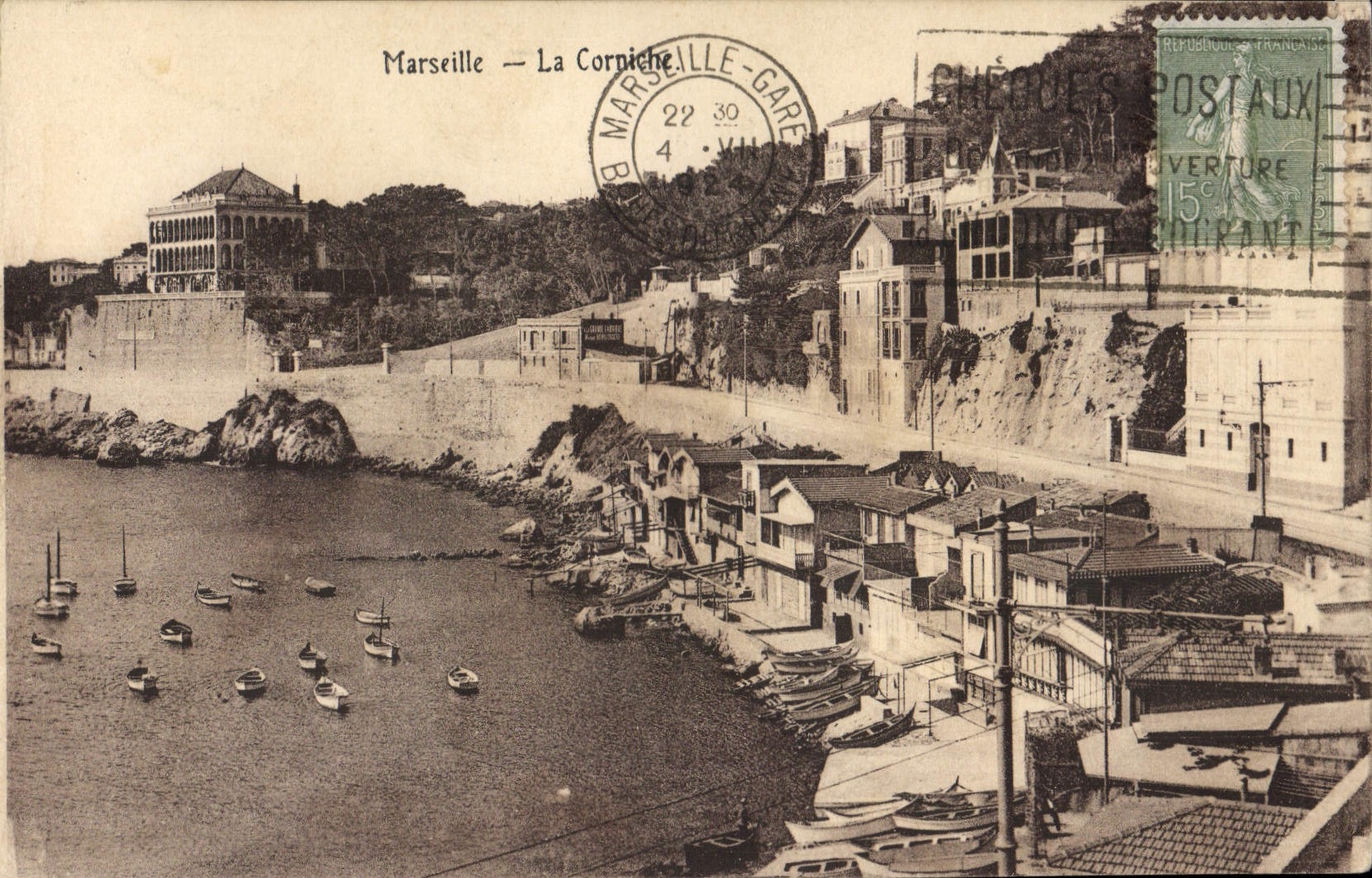 CPA Marseille La Corniche 