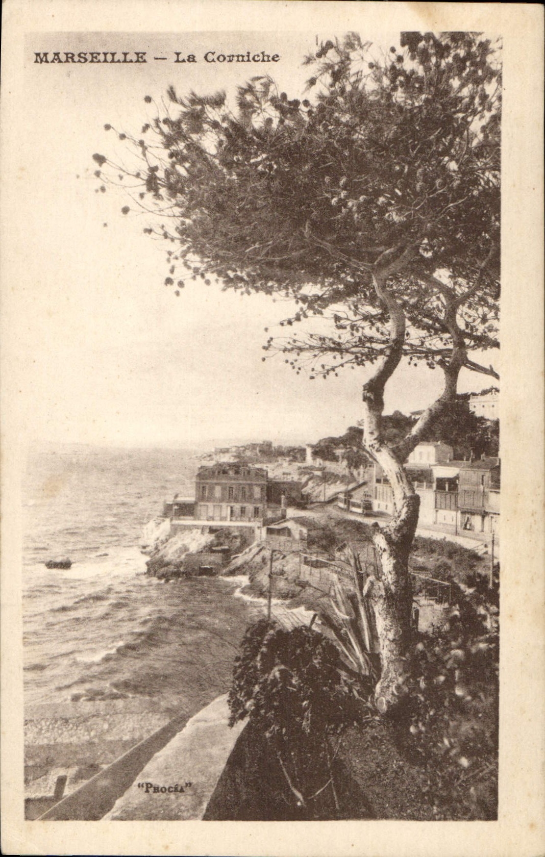 CPA Marseille La Corniche 