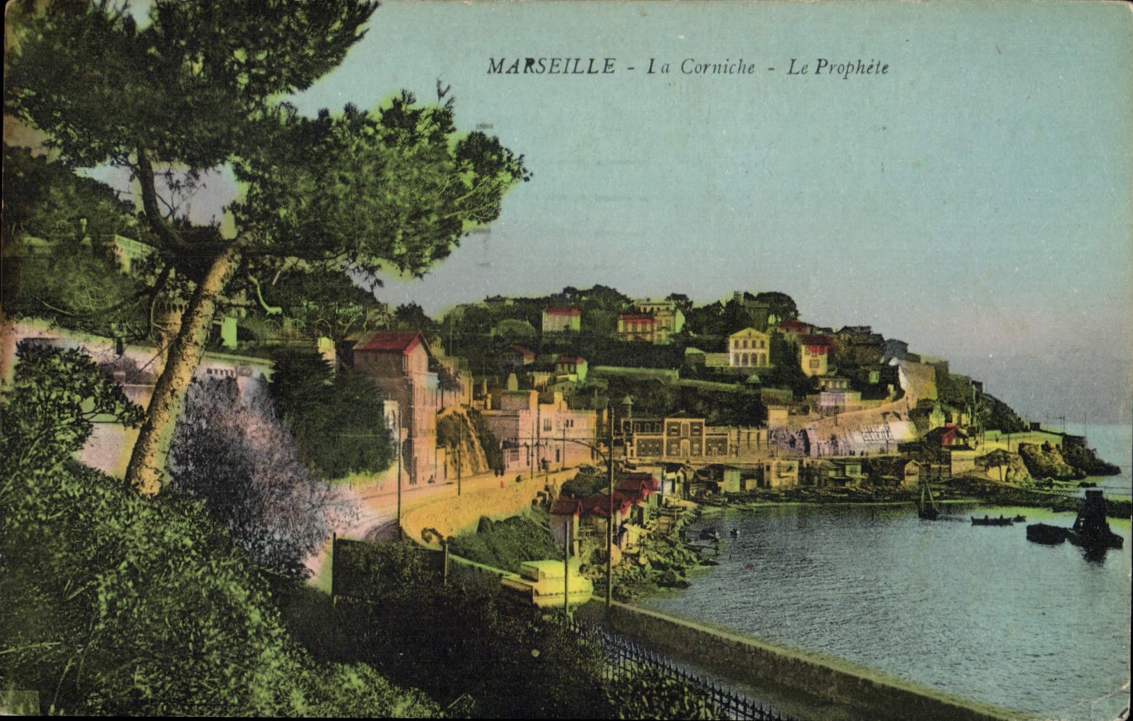 CPA Marseille La Corniche Le Prophete 