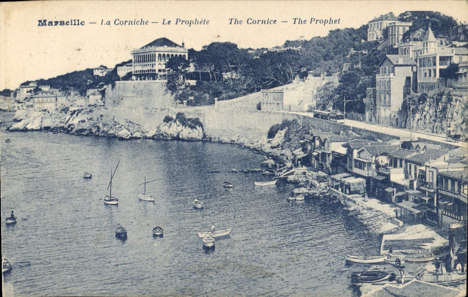 CPA Marseille La Corniche Le Prophete 