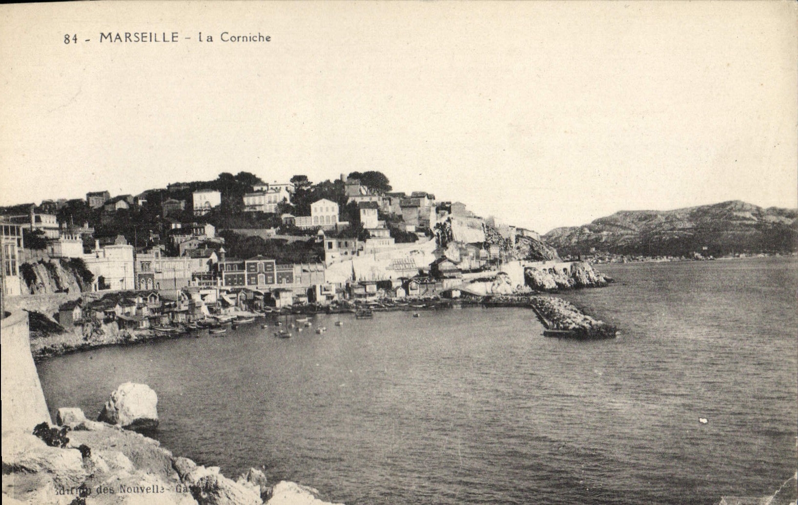 CPA Marseille La Corniche 
