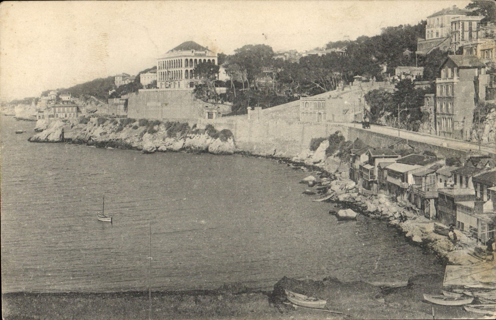 CPA Marseille La Corniche 