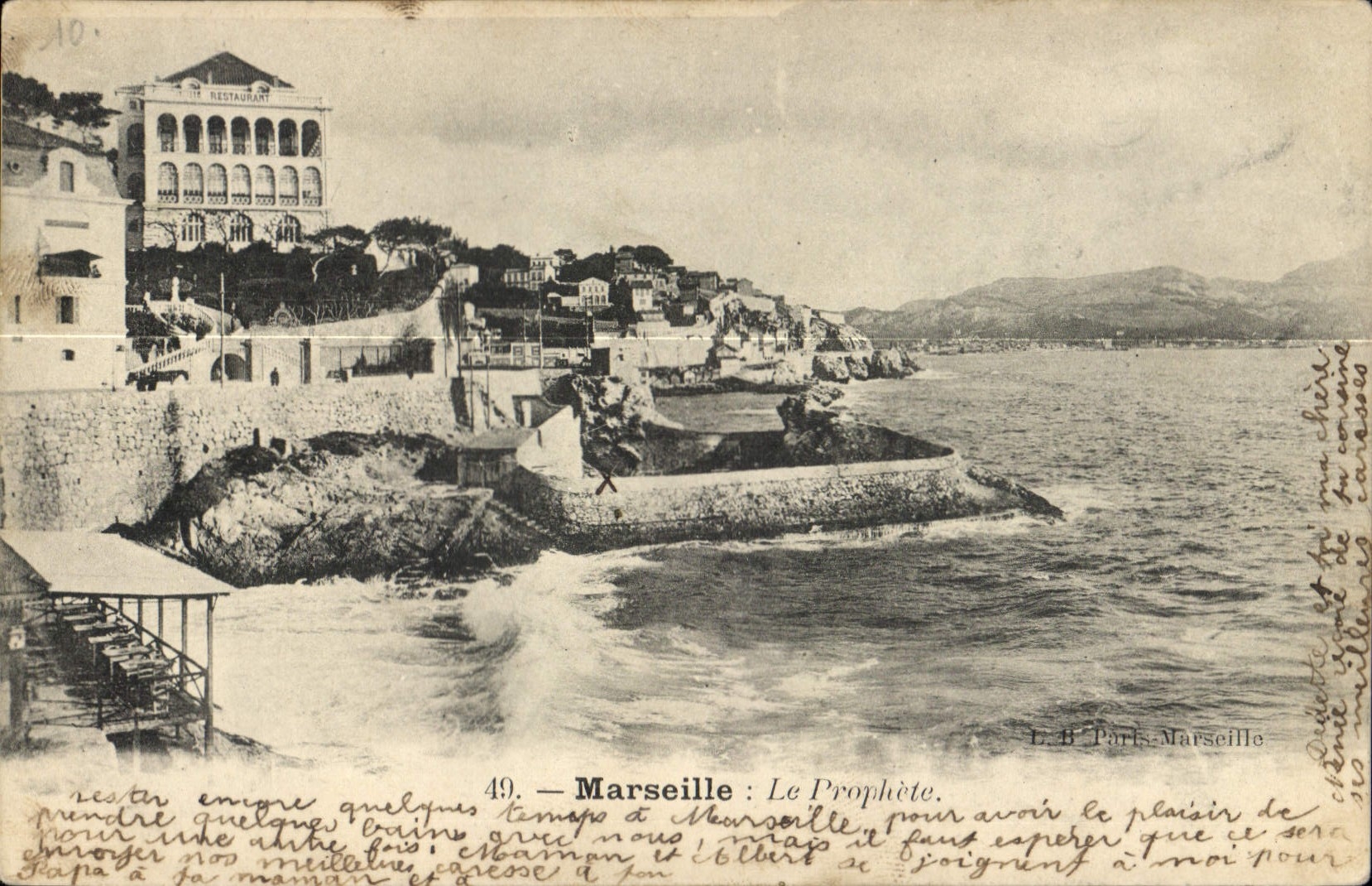 CPA Marseille Le Prophete 