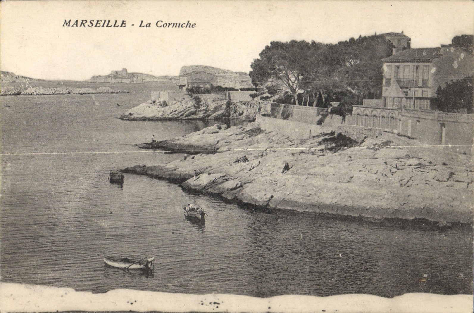 CPA Marseille La Corniche 