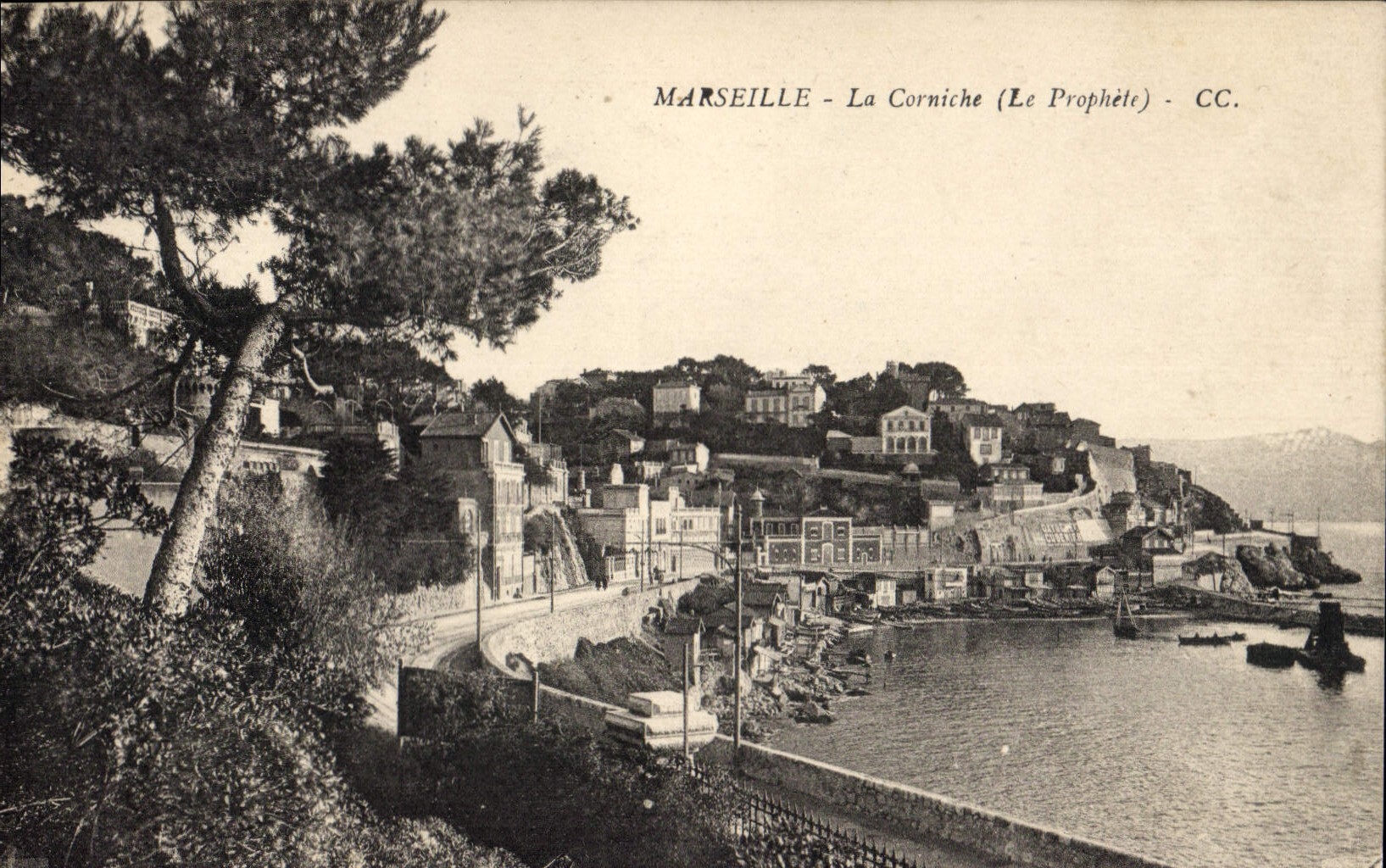 CPA Marseille La Corniche Le Prophete
