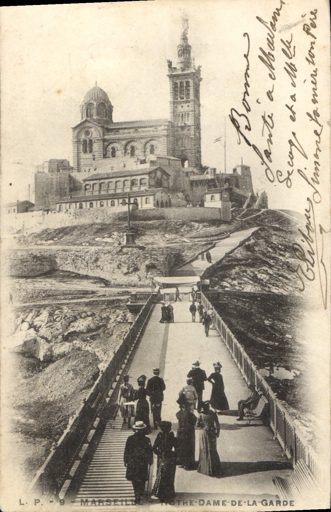 CPA Marseille Notre Dame de la Garde 