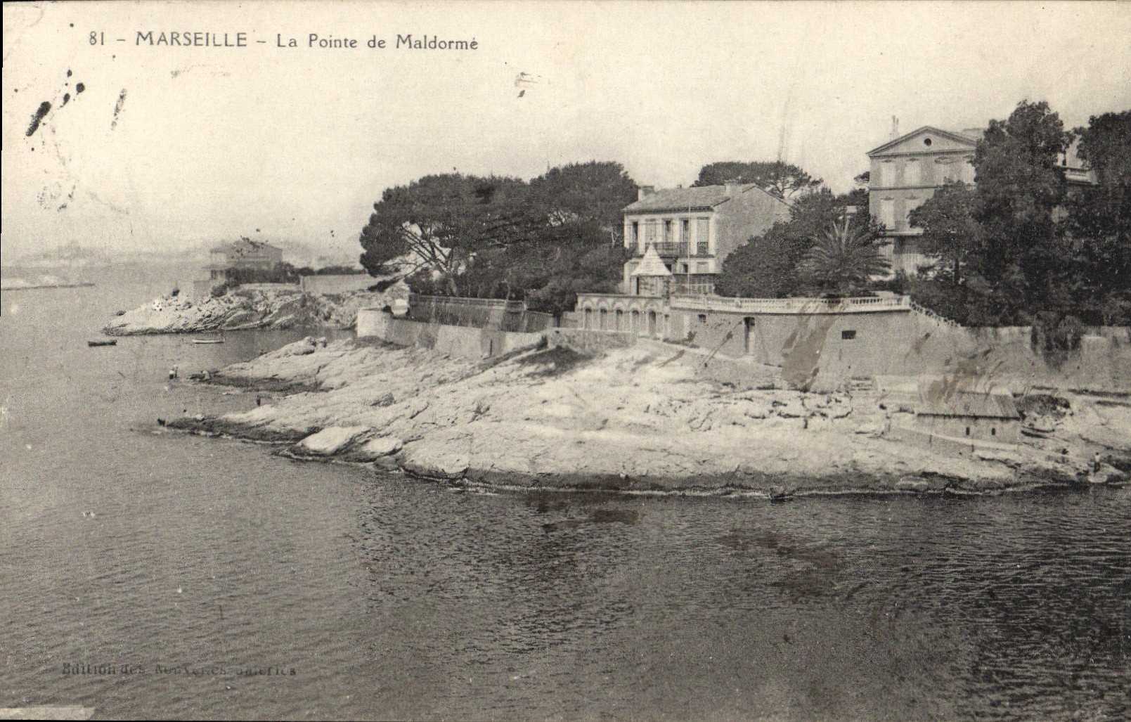 CPA Marseille La Pointe de Maldorme 