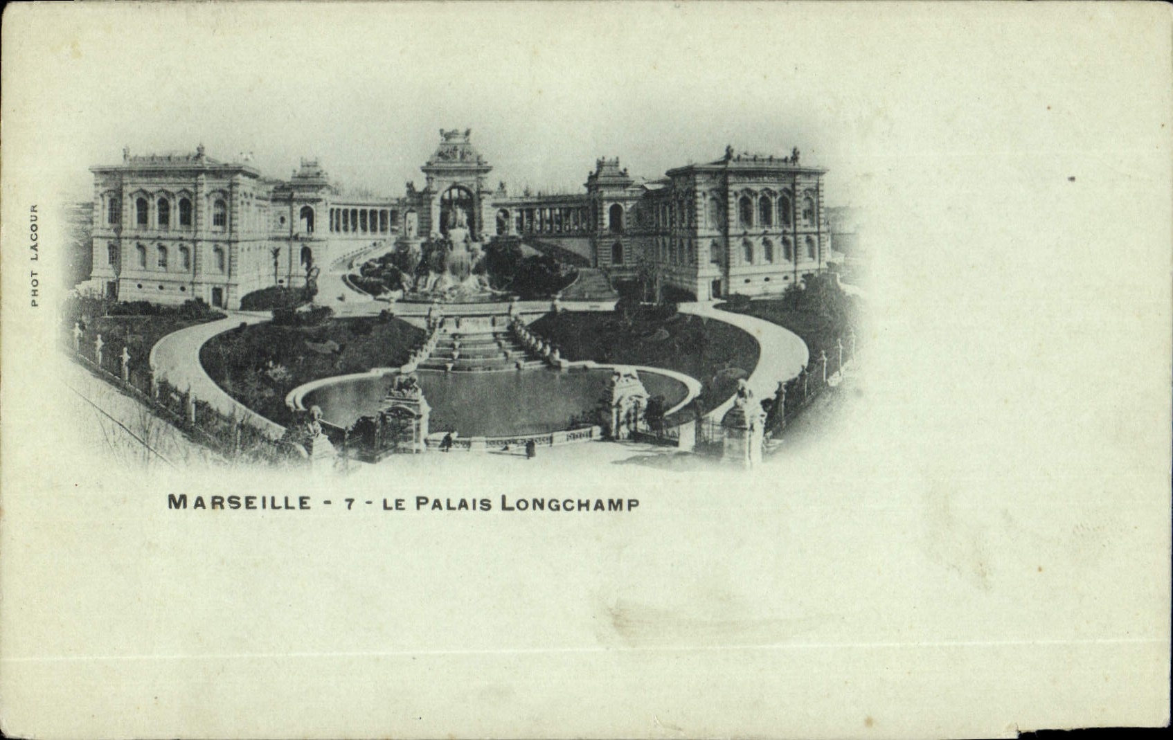 CPA Marseille Le Palais Longchamp 