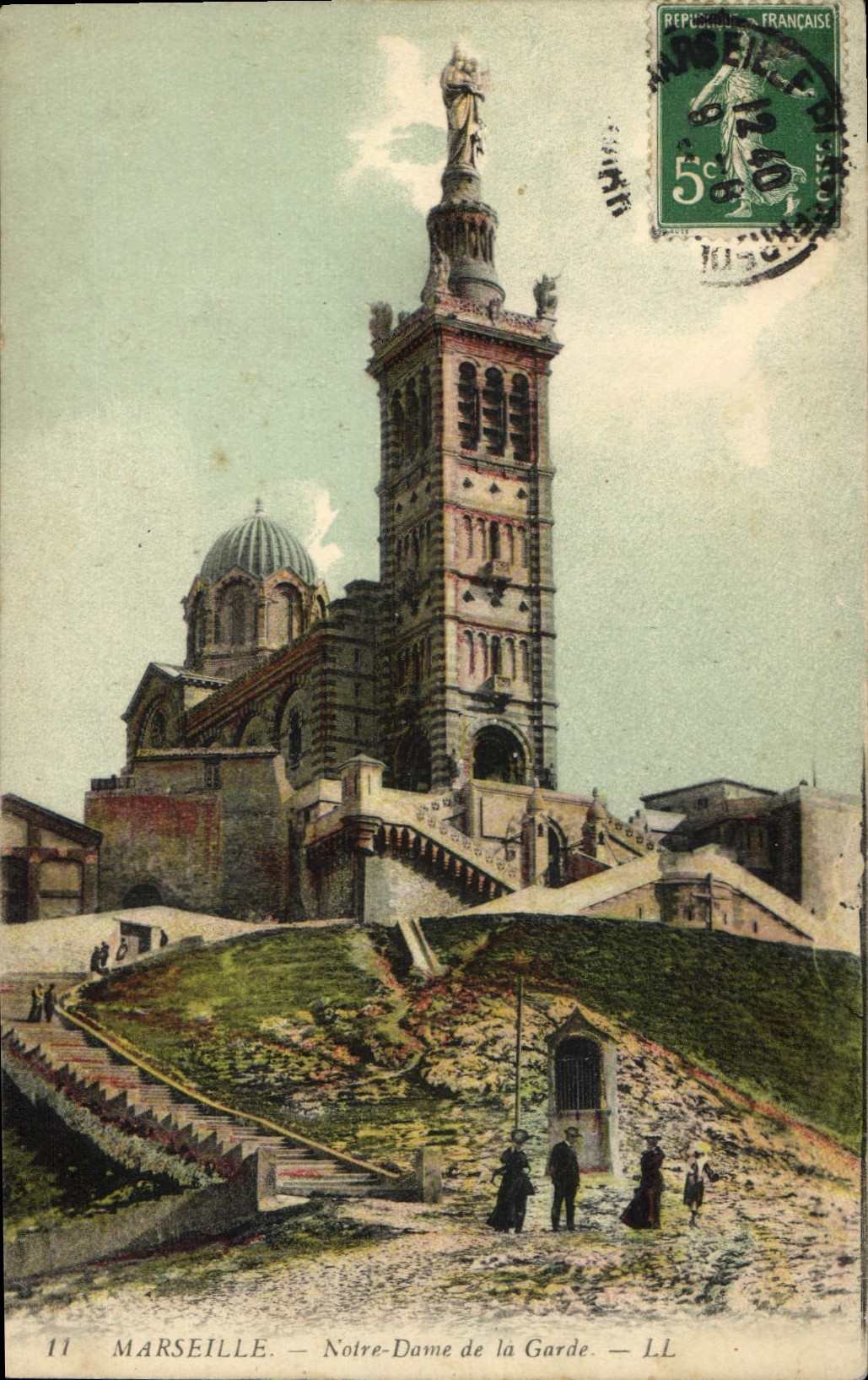 CPA Marseille Notre Dame de la Garde 