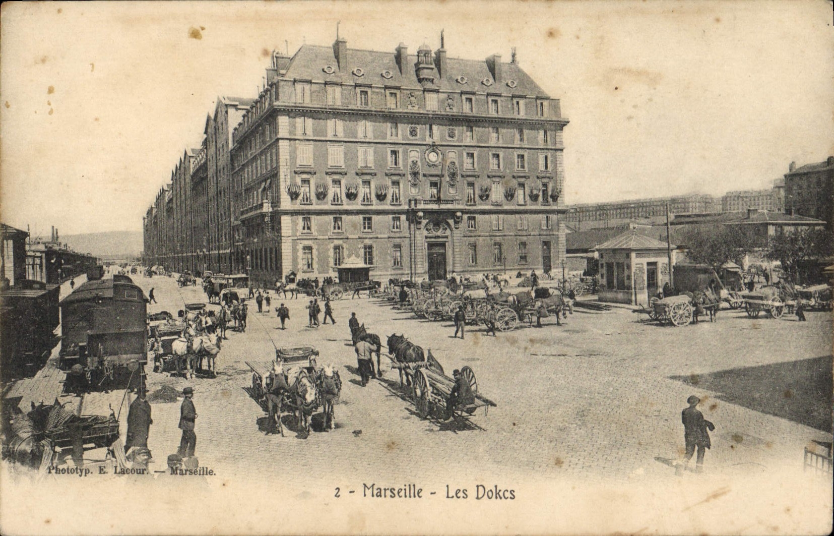 CPA Marseille Les Docks 