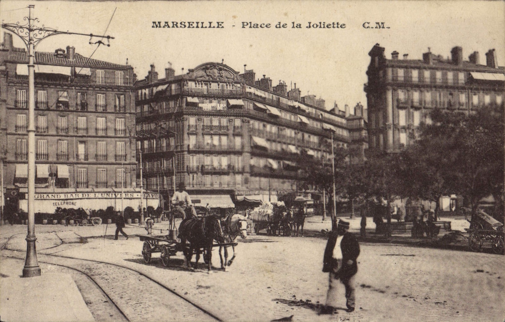 CPA Marseille Place de la Joliette