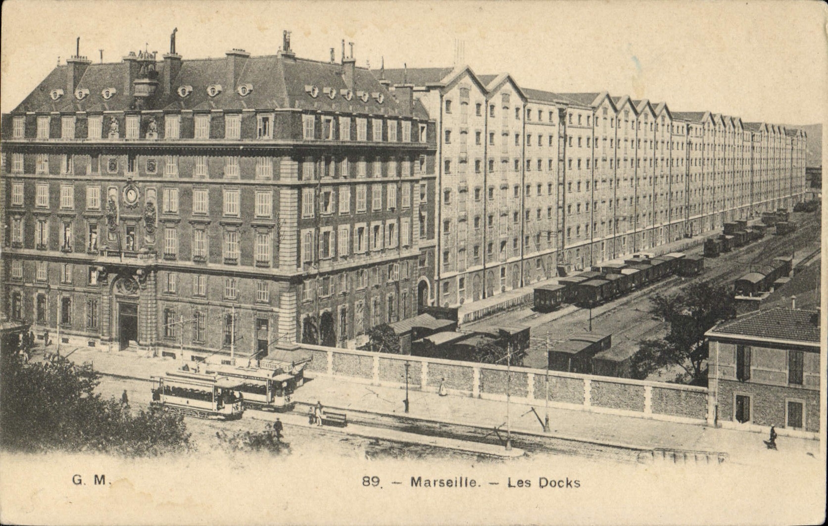 CPA Marseille Les Docks 