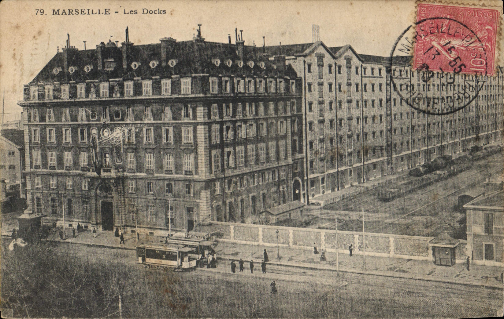 CPA Marseille Les Docks 