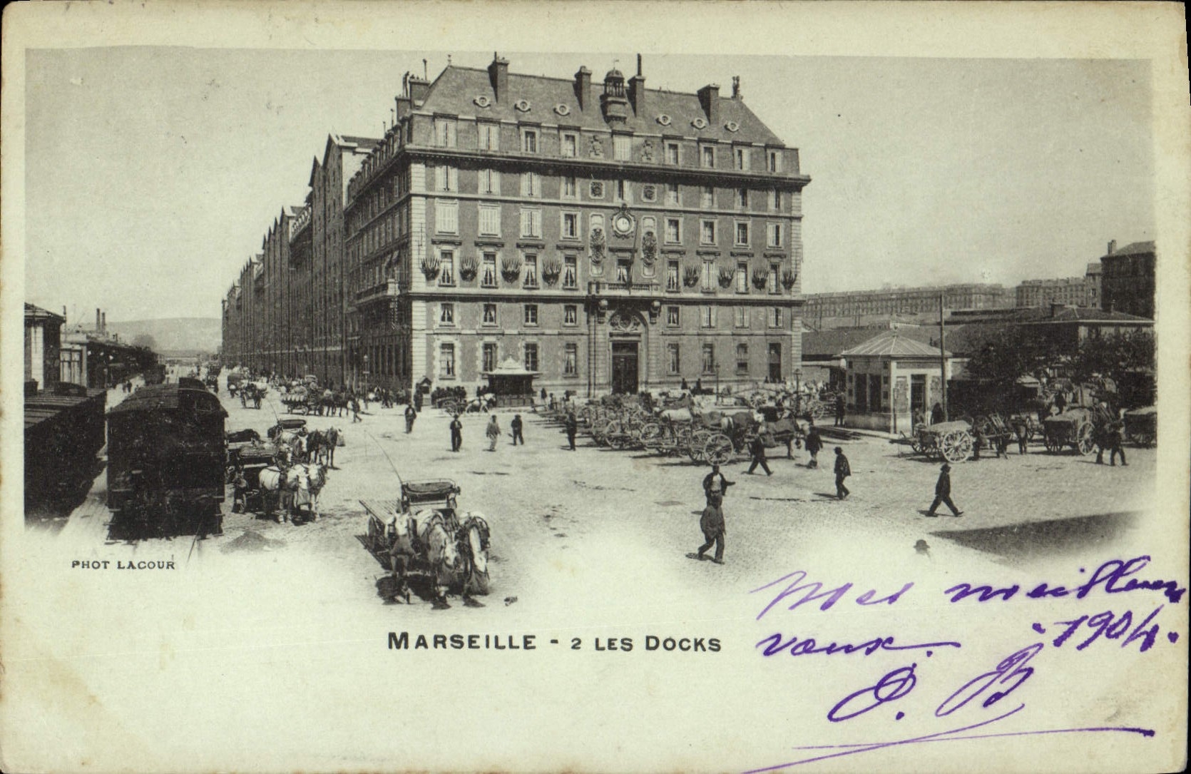 CPA Marseille Les Docks 