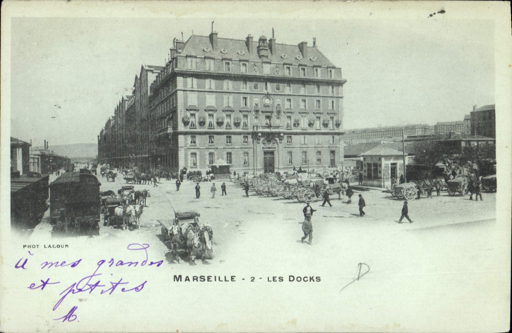 CPA Marseille Les Docks 