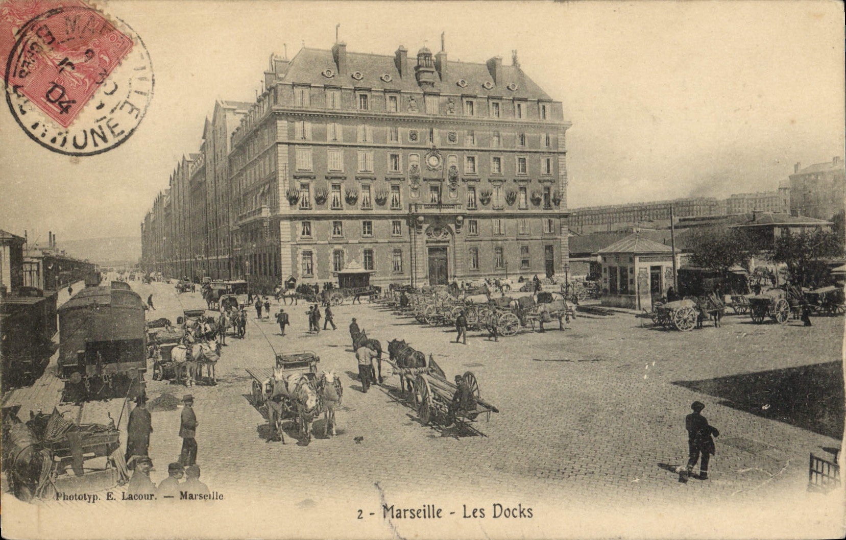 CPA Marseille Les Docks 