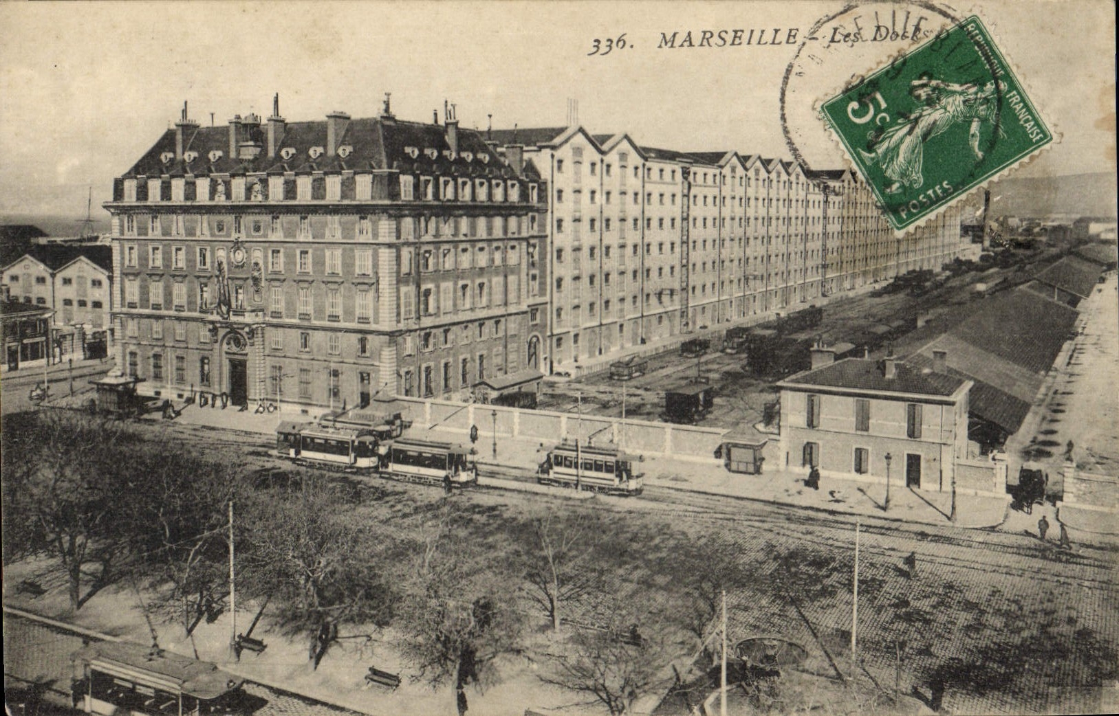 CPA Marseille Les Docks 