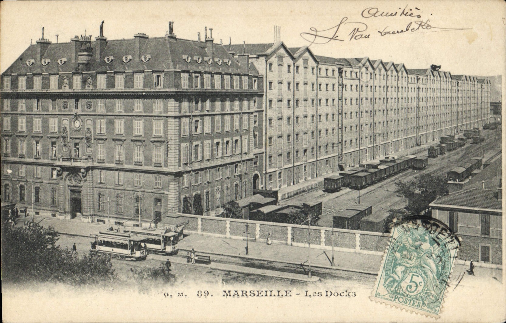 CPA Marseille Les Docks 